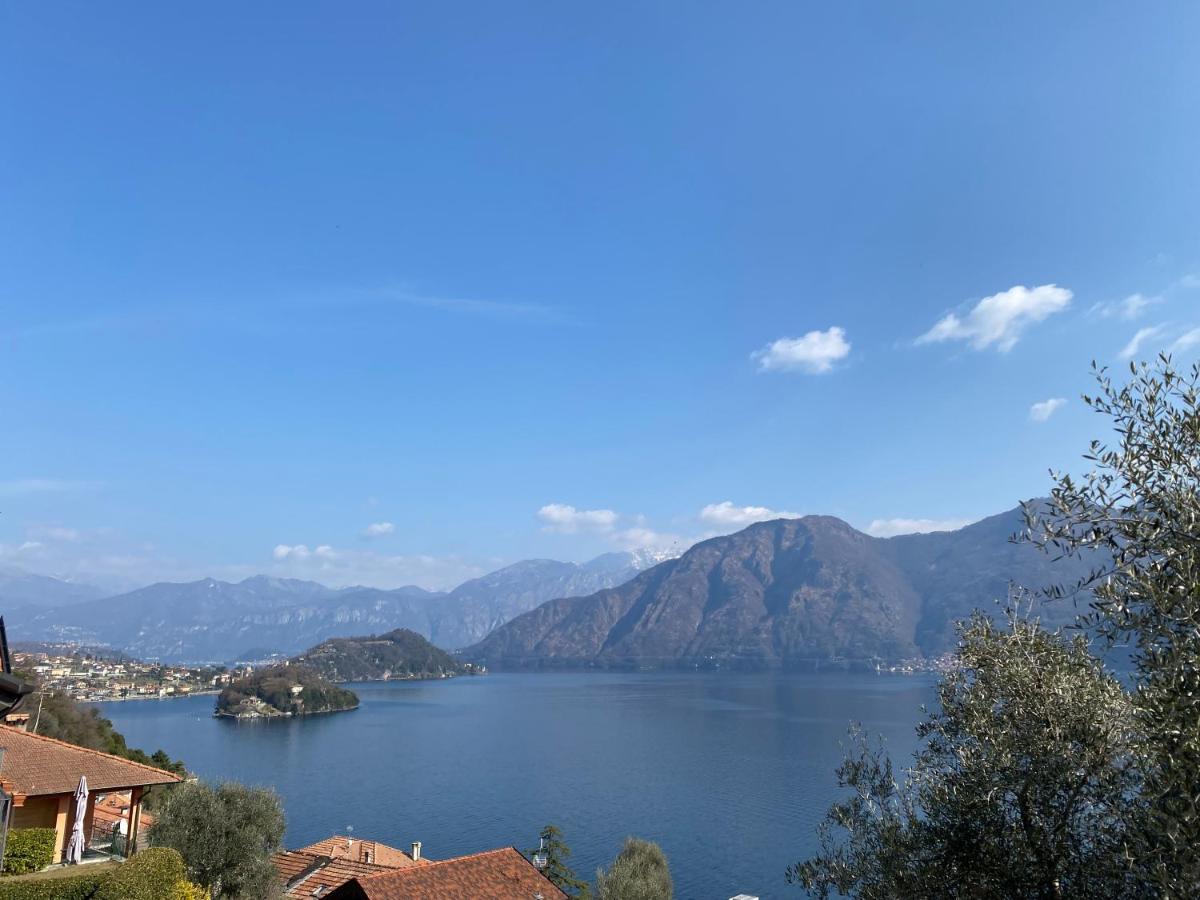 Paolo'S Home - Overlooking The Lake Colonno Exterior photo